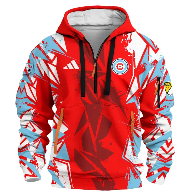 Sport Hoodie Half Zipper MLS 2025 For Fans Sport HVN1068CF061725HODZ - Image 2