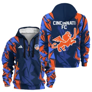 Sport Hoodie Half Zipper MLS 2025 For Fans Sport HVN1068CFC061725HODZ