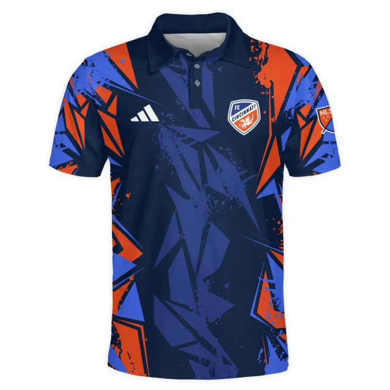 Soccer Team Polo Shirt MLS 2025 For Sport Fans HVN1068CFC061725POS - Image 2