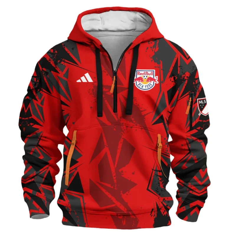 Sport Hoodie Half Zipper MLS 2025 For Fans Sport HVN1068NYR061725HODZ - Image 2