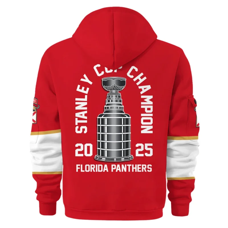 Hockey Hoodie Half Zipper NHL 2025 For Sport Fans HVN1071CHMP061825HODZ - Image 3