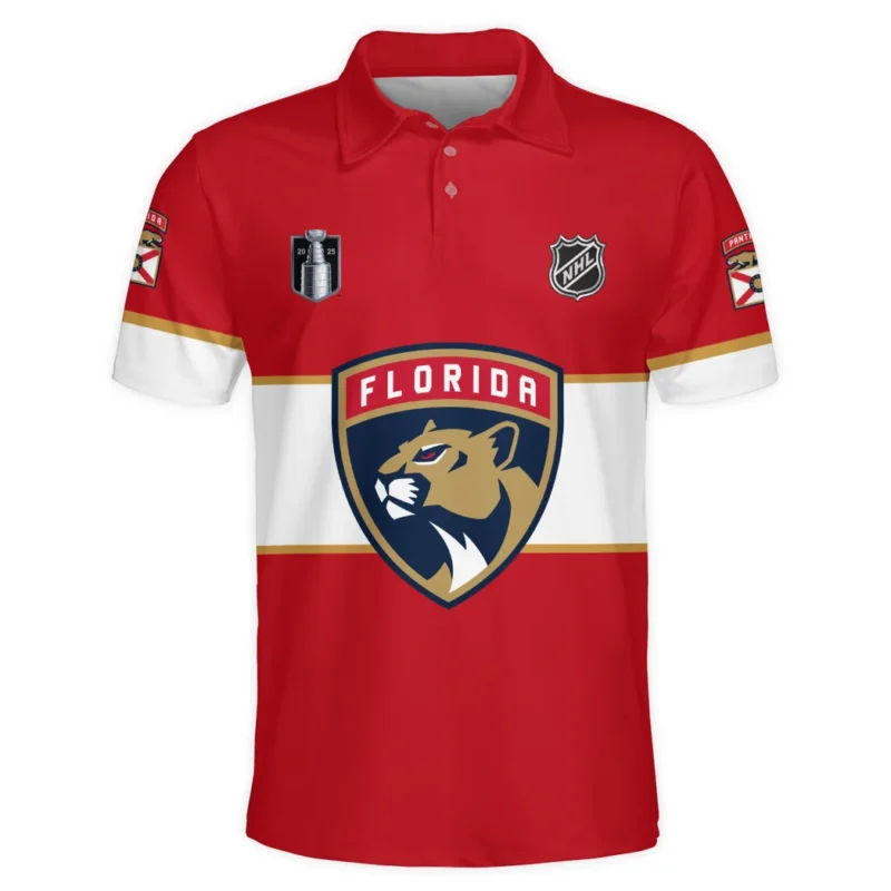 Hockey Team Polo Shirt NHL 2025 For Fans Sport HVN1071CHMP061825POS - Image 2