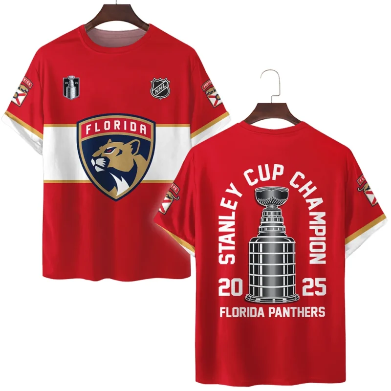 Hockey Team T-Shirt NHL 2025 For Fans Sport HVN1071CHMP061825TS3D