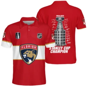 Hockey Team Polo Shirt NHL 2025 For Fans Sport HVN1072CUP061825POS