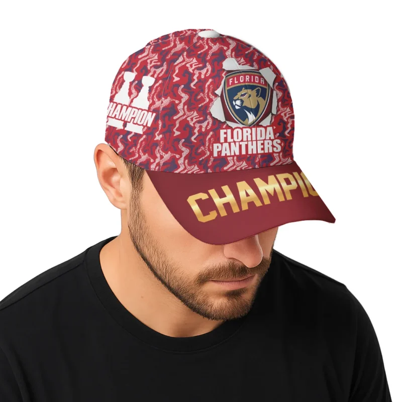 Hockey Team Classic Cap NHL 2025 For Fans Sport HVN1073CHAMP061825CAP