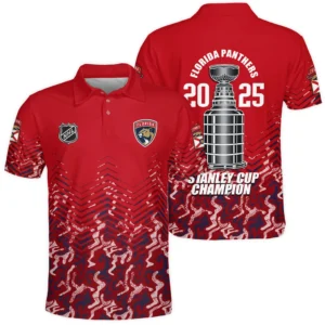 Hockey Team Polo Shirt NHL 2025 For Fans Sport HVN1073CHAMP061825POS