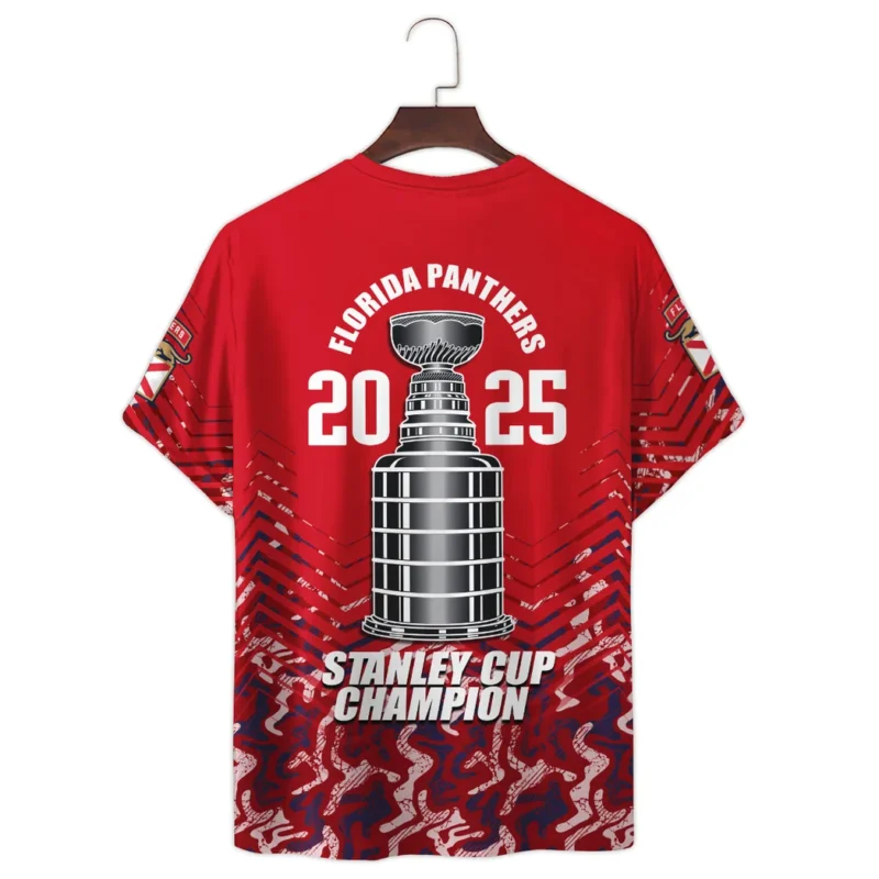 Hockey Team T-Shirt NHL 2025 For Fans Sport HVN1073CHAMP061825TS3D - Image 3