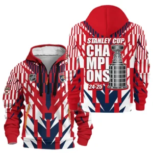 Hockey Hoodie Half Zipper NHL 2025 For Sport Fans HVN1075NHLC061925HODZ