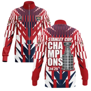 Hockey Stand Collar Jacket NHL 2025 For Sport Fans HVN1075NHLC061925SCJ