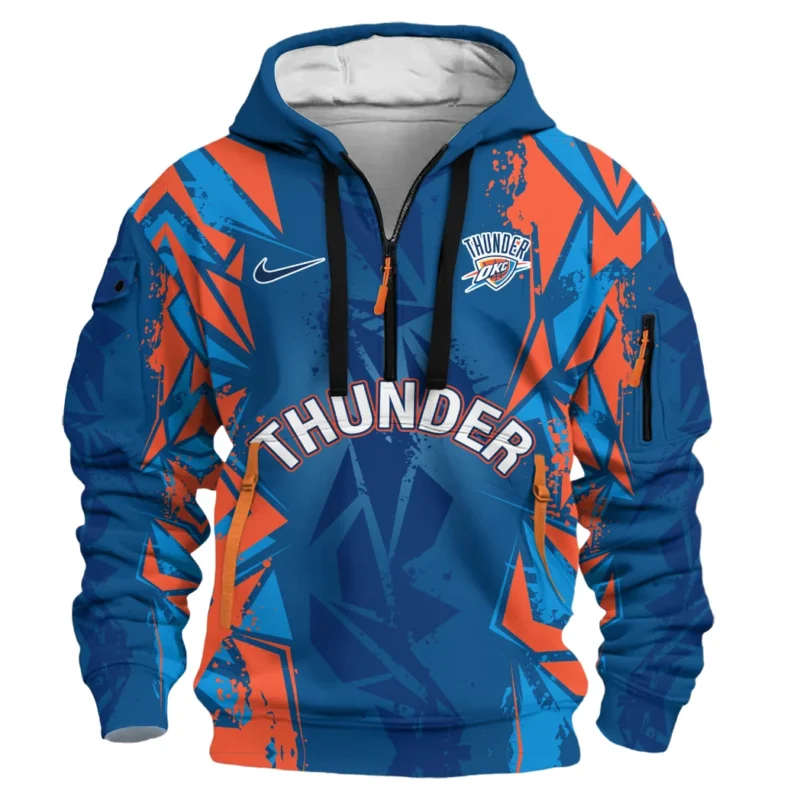 Basketball Hoodie Half Zipper NBA 2025 For Fan Basketball HVN1077DER061925HODZ - Image 2
