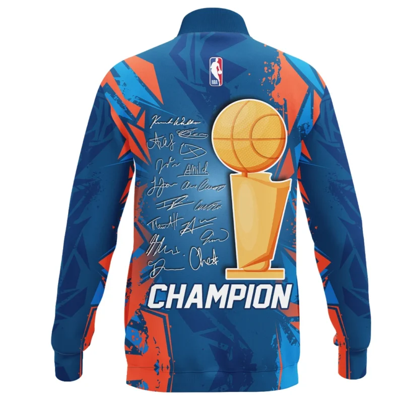 Basketball Stand Collar Jacket NBA 2025 For Fan Basketball HVN1077DER061925SCJ - Image 3