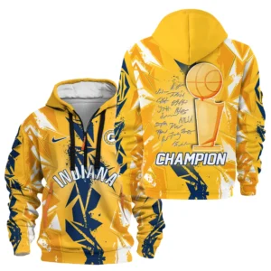 Basketball Hoodie Half Zipper NBA 2025 For Fan Basketball HVN1077PER061925HODZ