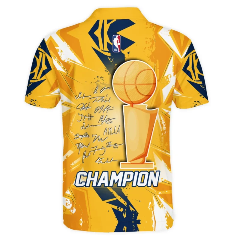 Basketball Team Polo Shirt NBA 2025 For Fan Basketball Team HVN1077PER061925POS - Image 3
