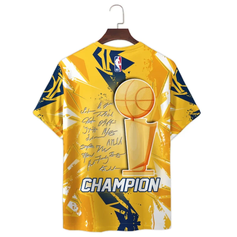 Basketball Team T-Shirt NBA 2025 For Fan Basketball Team HVN1077PER061925TS3D - Image 3