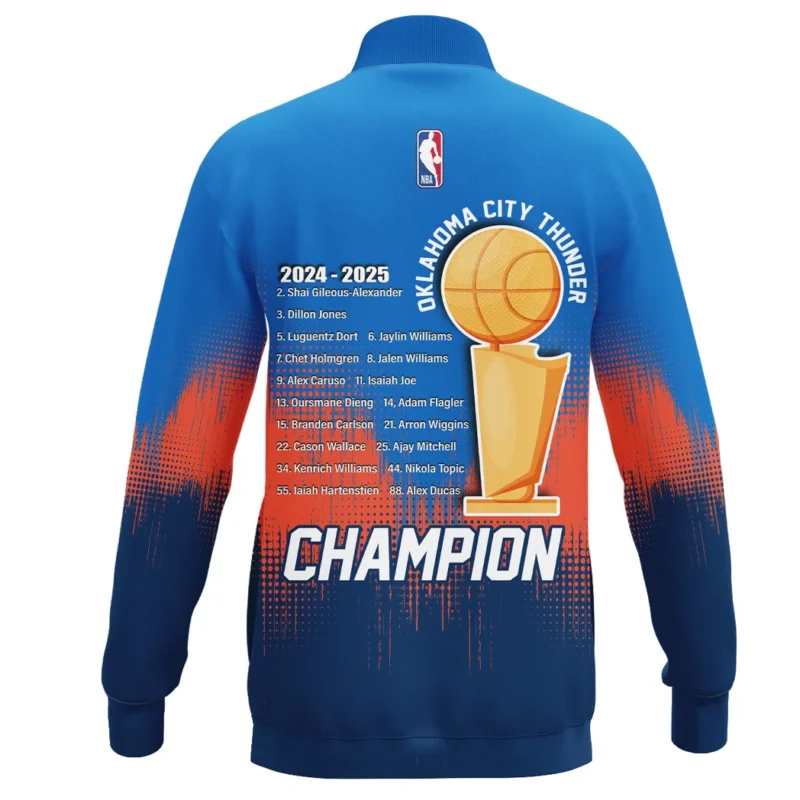 Basketball Stand Collar Jacket NBA 2025 For Fan Basketball HVN1078DER061925SCJ - Image 3