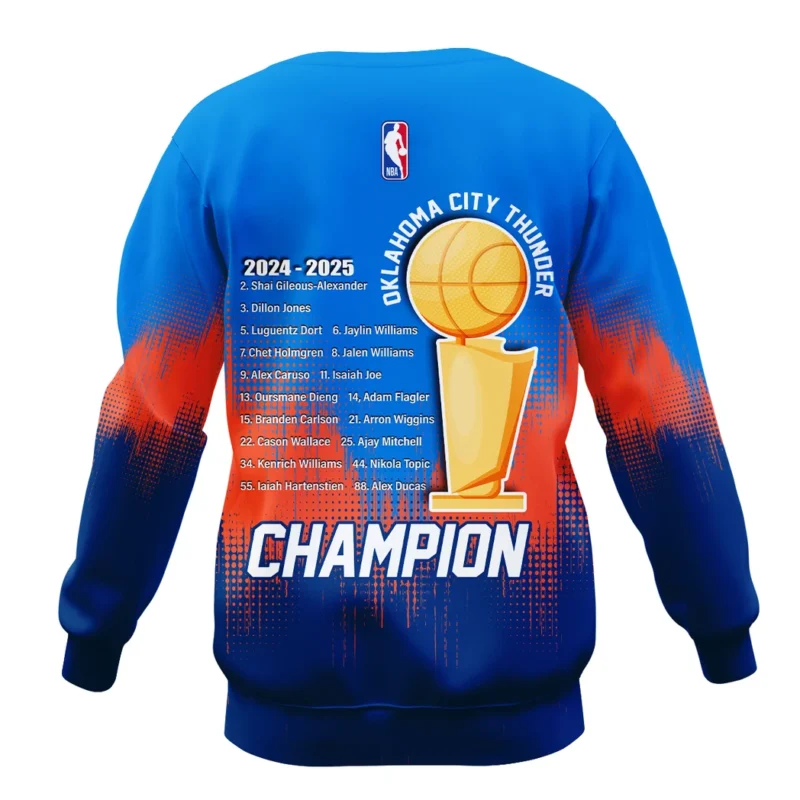 Basketball Sweatshirt NBA 2025 For Fan Basketball HVN1078DER061925SW - Image 3