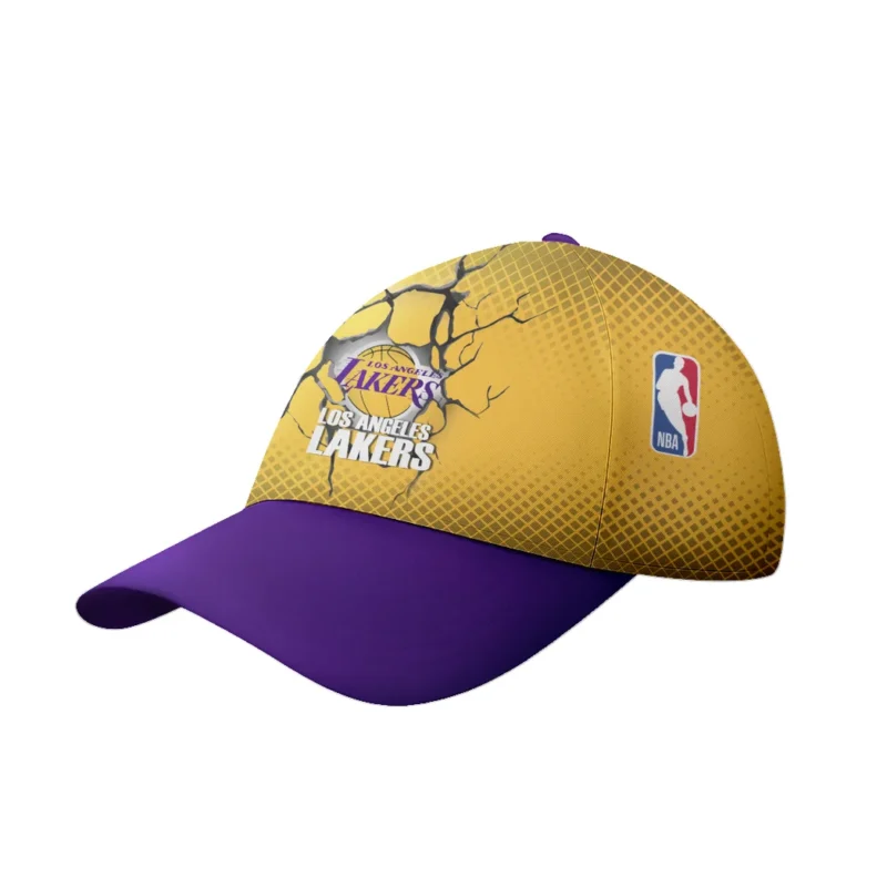 Basketball Team Classic Cap NBA 2025 For Fan Basketball Team HVN1080LAL062025CAP - Image 2
