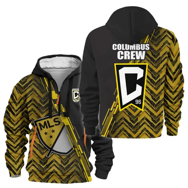 Sport Hoodie Half Zipper MLS 2025 For Fans Sport HVN1081CC062125HODZ
