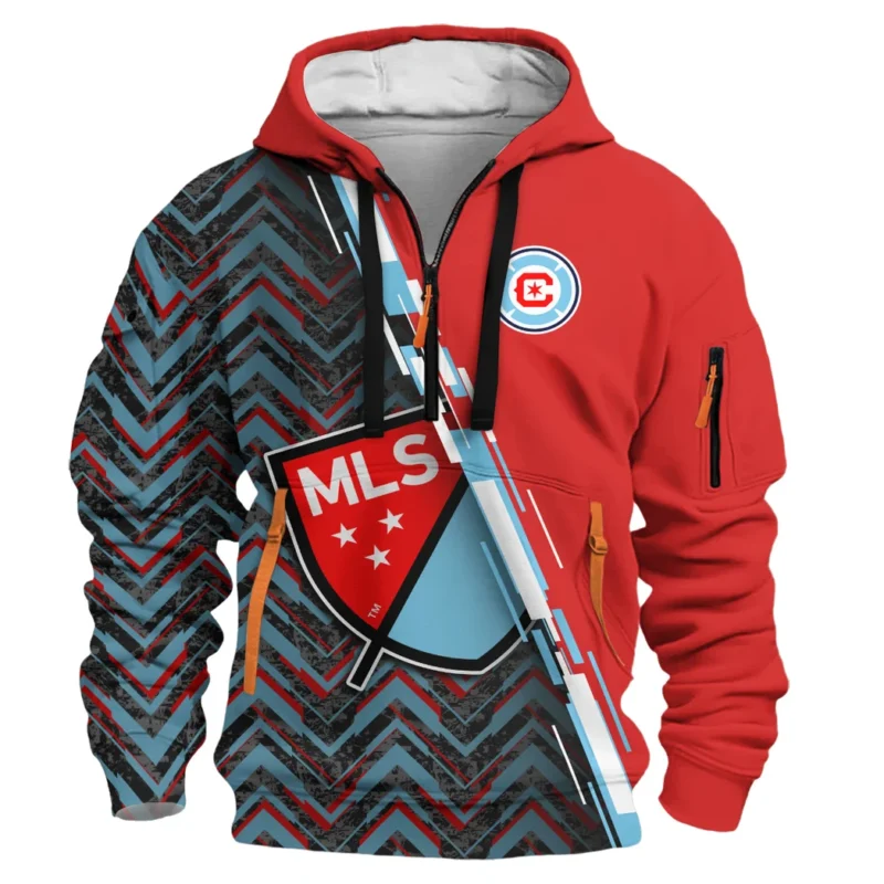 Sport Hoodie Half Zipper MLS 2025 For Fans Sport HVN1081CF062125HODZ - Image 2