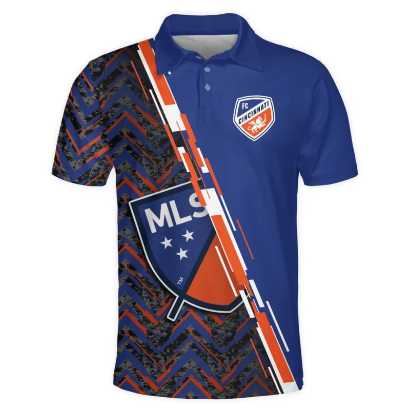 Soccer Team Polo Shirt MLS 2025 For Sport Fans HVN1081CFC062125POS - Image 2