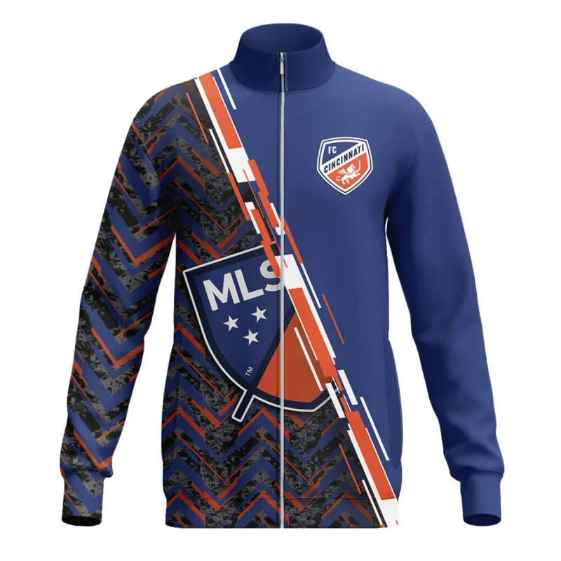 Soccer Stand Collar Jacket MLS 2025 For Fans Sport HVN1081CFC062125SCJ - Image 2