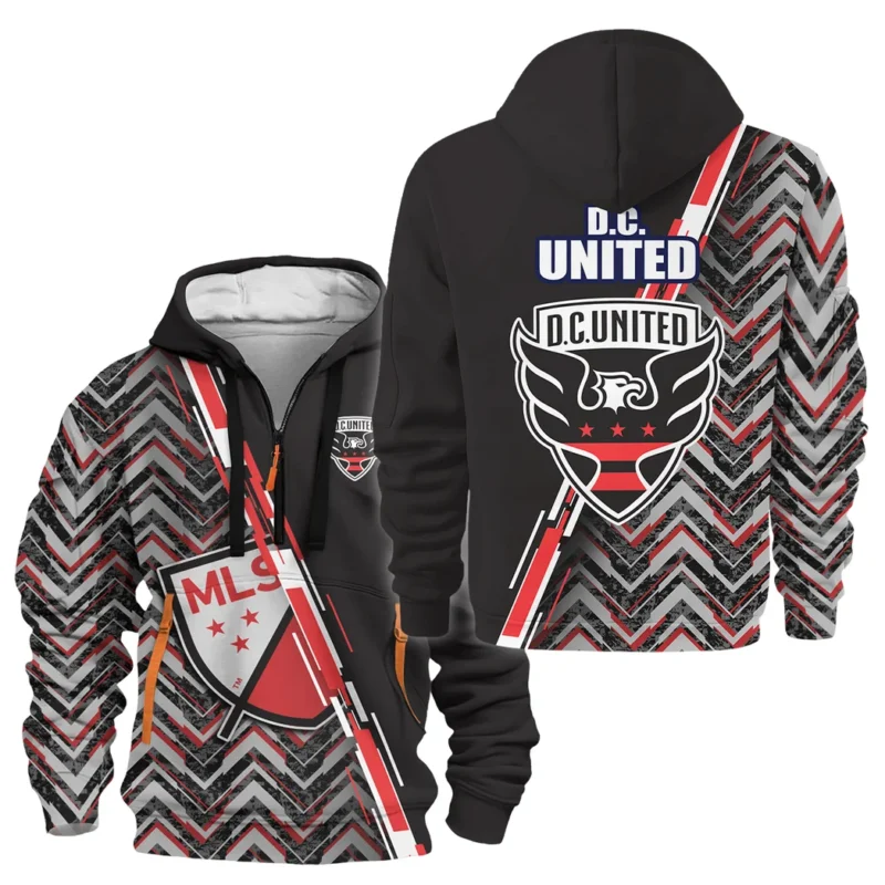 Sport Hoodie Half Zipper MLS 2025 For Fans Sport HVN1081DCU062125HODZ