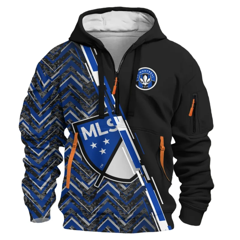 Sport Hoodie Half Zipper MLS 2025 For Fans Sport HVN1081MFC062125HODZ - Image 2