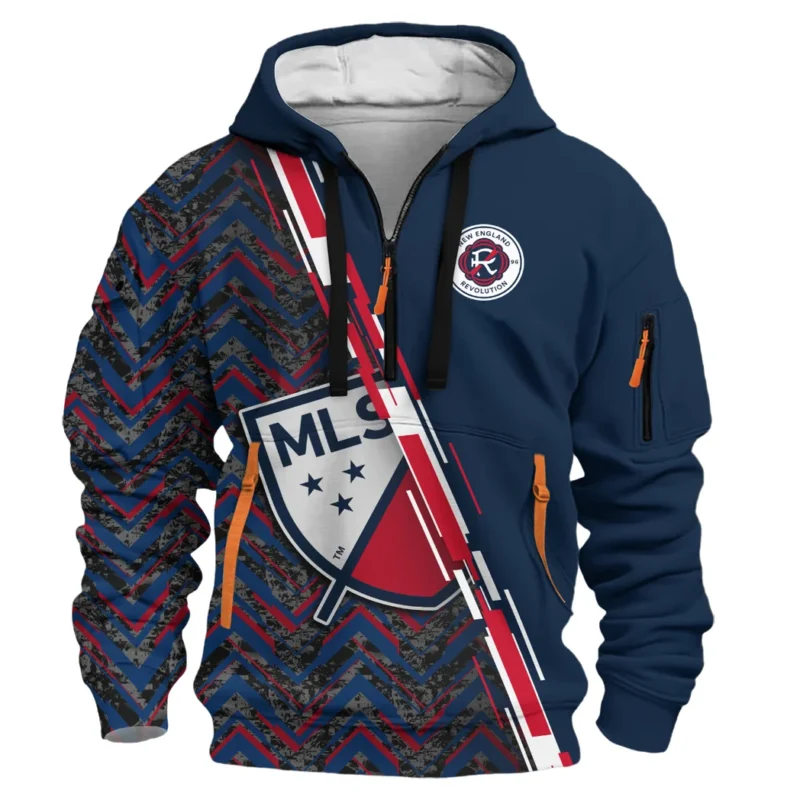 Sport Hoodie Half Zipper MLS 2025 For Fans Sport HVN1081NER062125HODZ - Image 2