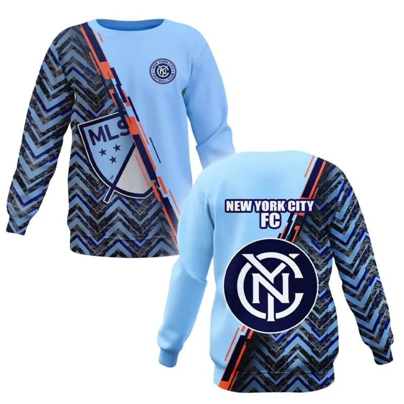 Soccer Sweatshirt MLS 2025 For Fans Sport HVN1081NYC062125SW