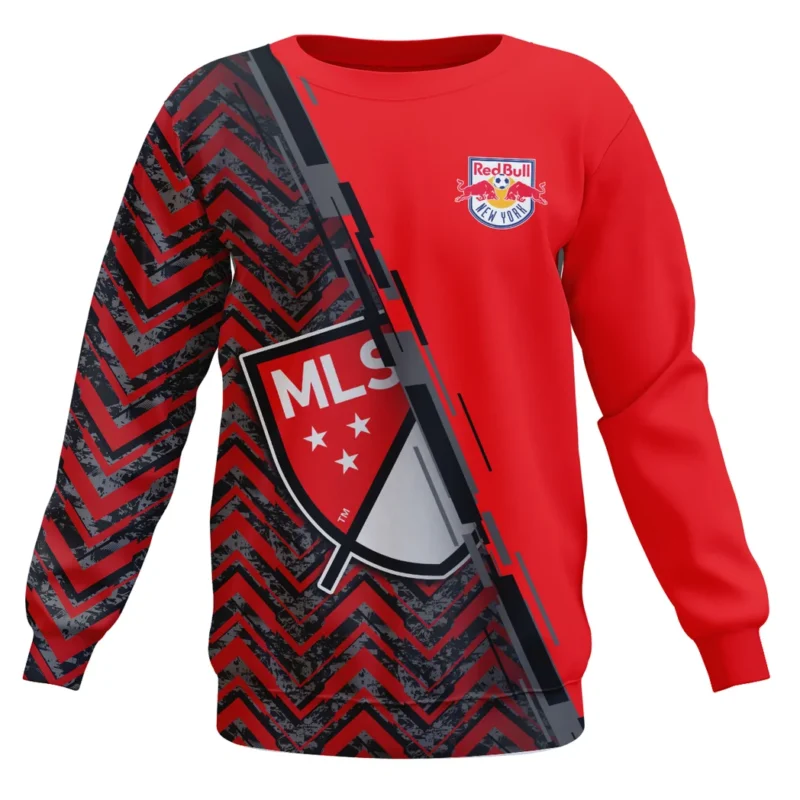 Soccer Sweatshirt MLS 2025 For Fans Sport HVN1081NYR062125SW - Image 2