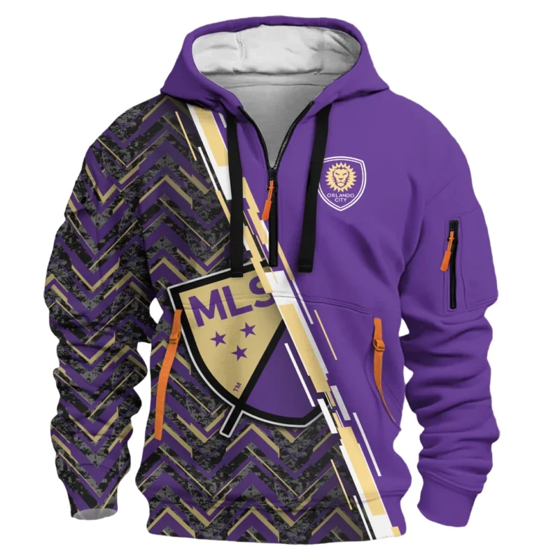 Sport Hoodie Half Zipper MLS 2025 For Fans Sport HVN1081OC062125HODZ - Image 2