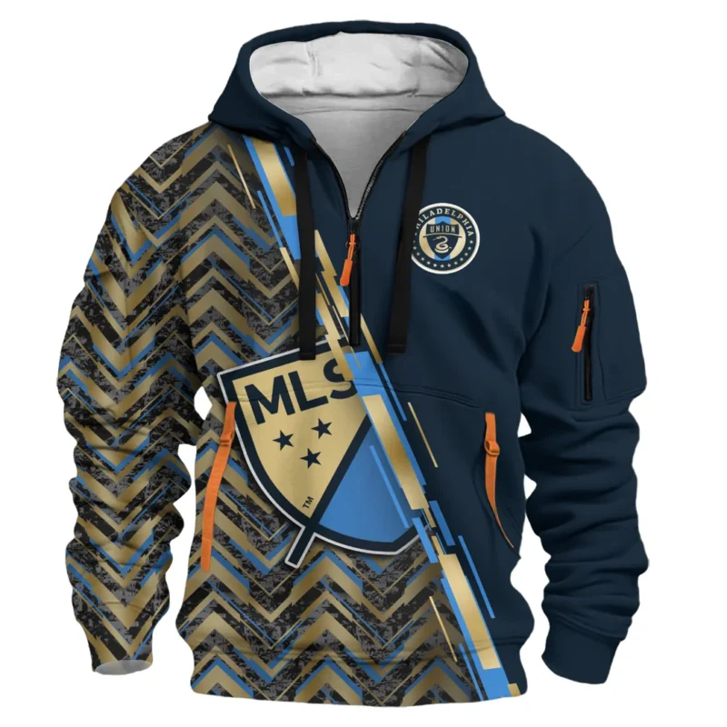 Sport Hoodie Half Zipper MLS 2025 For Fans Sport HVN1081PU062125HODZ - Image 2