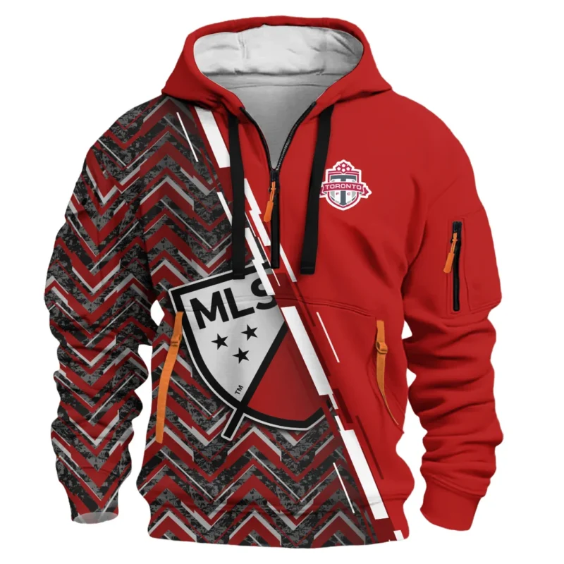 Sport Hoodie Half Zipper MLS 2025 For Fans Sport HVN1081TFC062125HODZ - Image 2