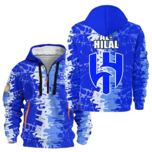 Football Hoodie Half Zipper Club WC 2025 For Fan Football HVN1082AL062125HODZ