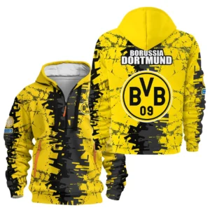 Football Hoodie Half Zipper Club WC 2025 For Fan Football HVN1082BD062125HODZ