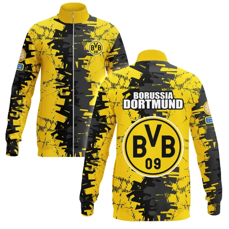Football Stand Collar Jacket Club WC 2025 For Fan Football HVN1082BD062125SCJ