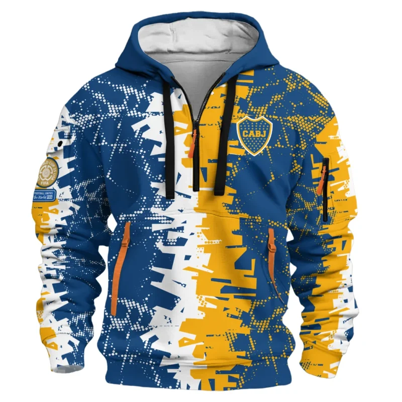 Football Hoodie Half Zipper Club WC 2025 For Fan Football HVN1082BJ062125HODZ - Image 2