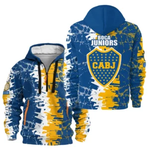 Football Hoodie Half Zipper Club WC 2025 For Fan Football HVN1082BJ062125HODZ