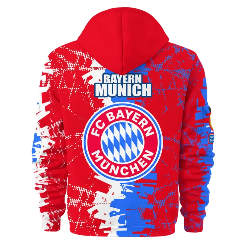 Football Hoodie Half Zipper Club WC 2025 For Fan Football HVN1082BM062125HODZ - Image 3