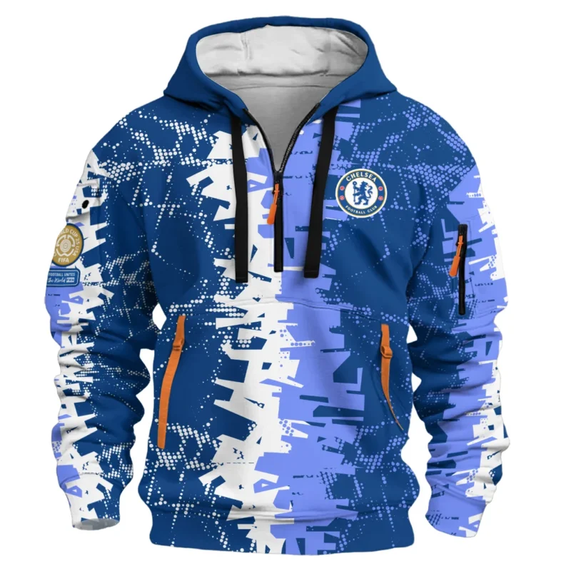 Football Hoodie Half Zipper Club WC 2025 For Fan Football HVN1082CH062125HODZ - Image 2