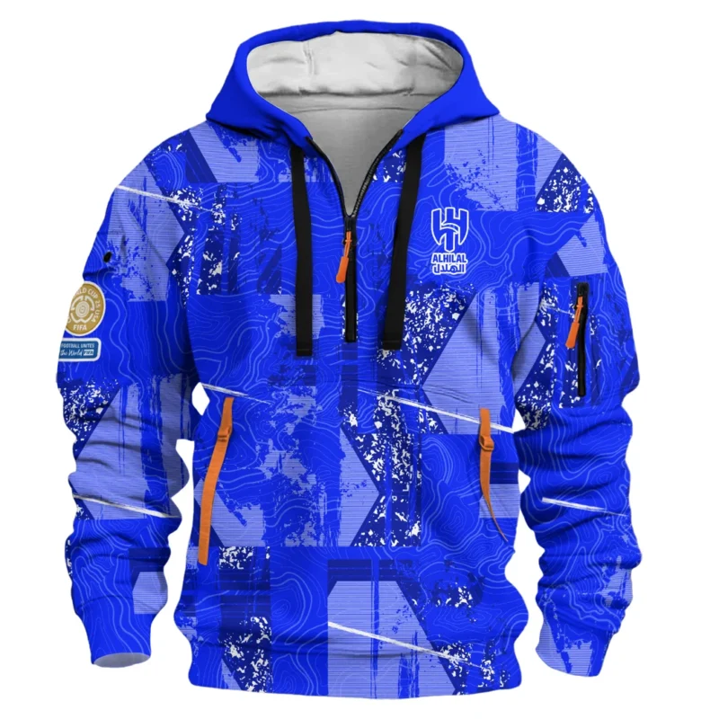 Football Hoodie Half Zipper Club WC 2025 For Fan Football HVN1083AL062325HODZ - Image 2