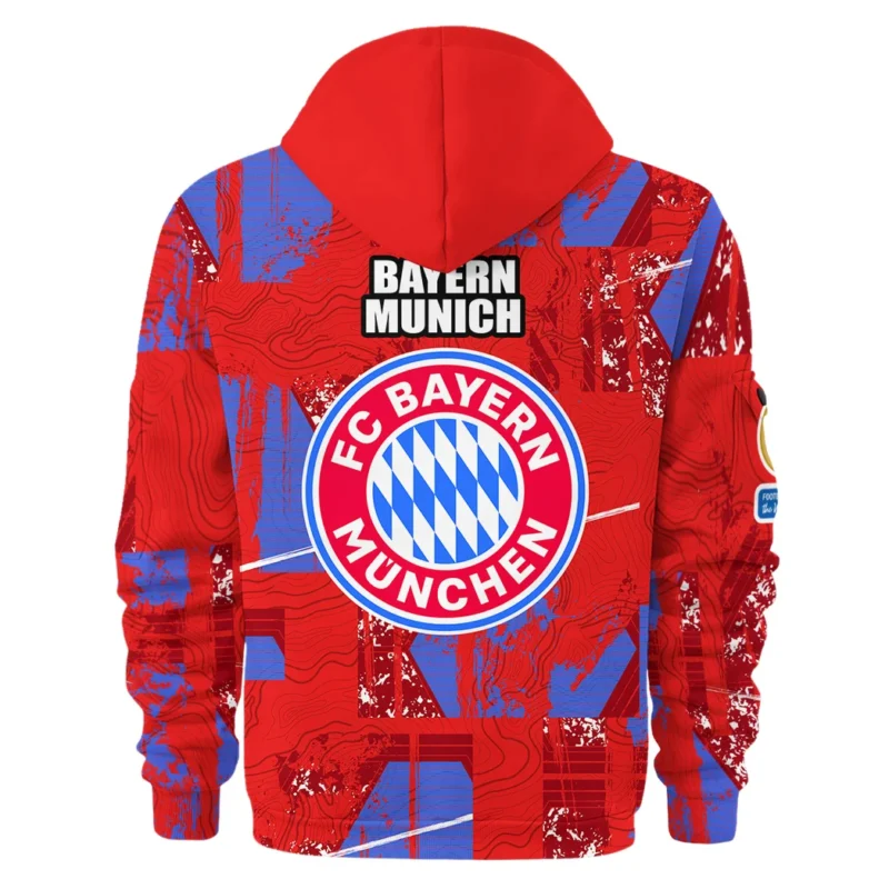 Football Hoodie Half Zipper Club WC 2025 For Fan Football HVN1083BM062325HODZ - Image 3