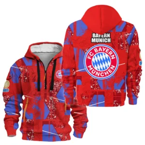 Football Hoodie Half Zipper Club WC 2025 For Fan Football HVN1083BM062325HODZ