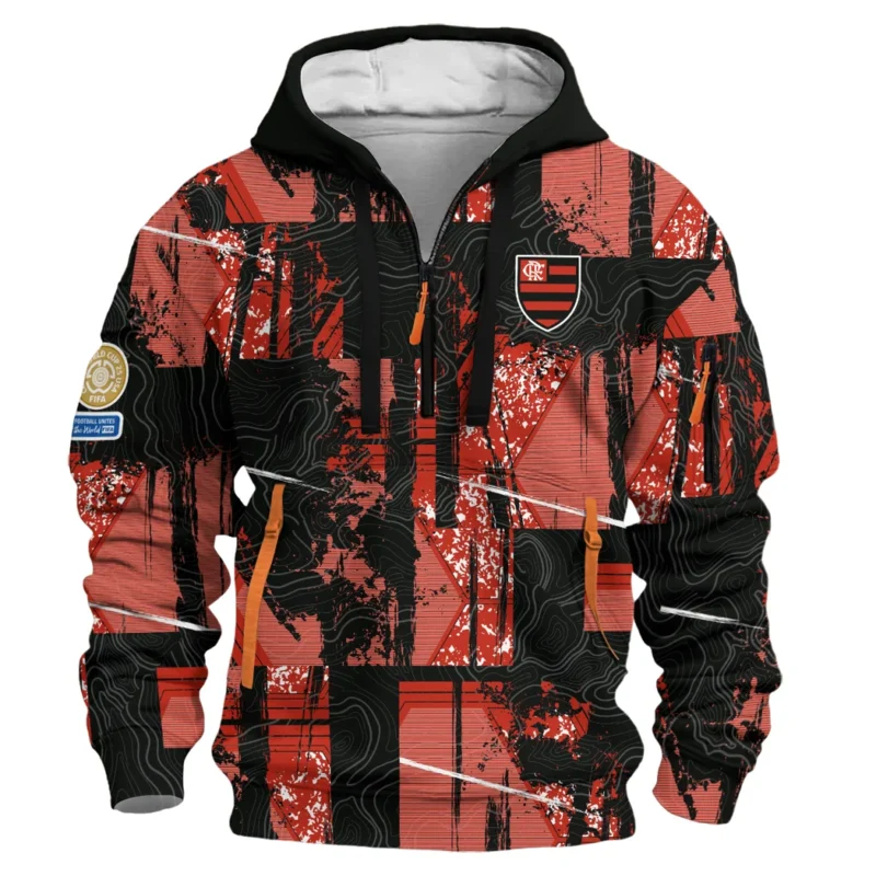 Sport Hoodie Half Zipper Club WC 2025 For Fan Sport HVN1083FL062325HODZ - Image 2
