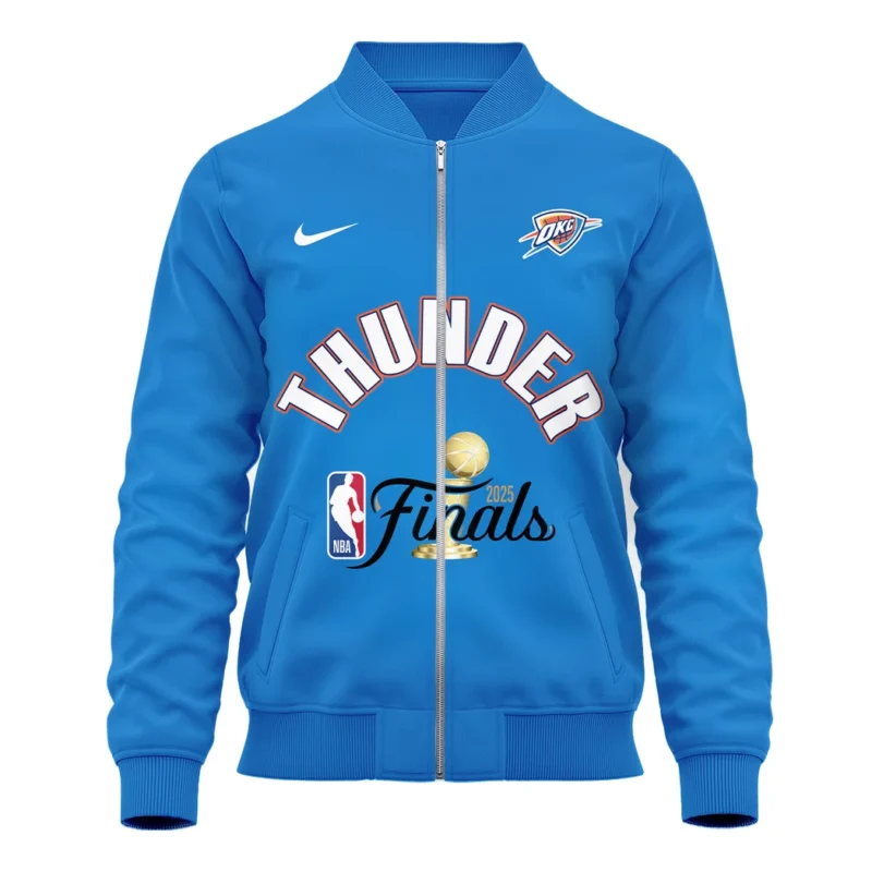 Basketball Bomber Jacket NBA 2025 For Fan Basketball HVN1084OKC062325BOB - Image 2