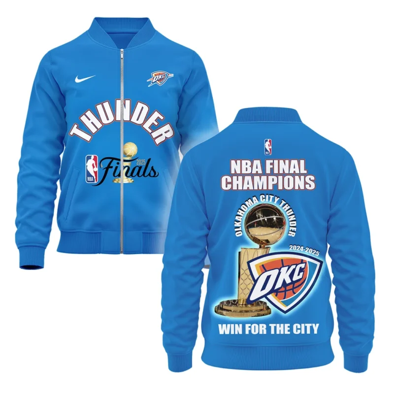 Basketball Bomber Jacket NBA 2025 For Fan Basketball HVN1084OKC062325BOB