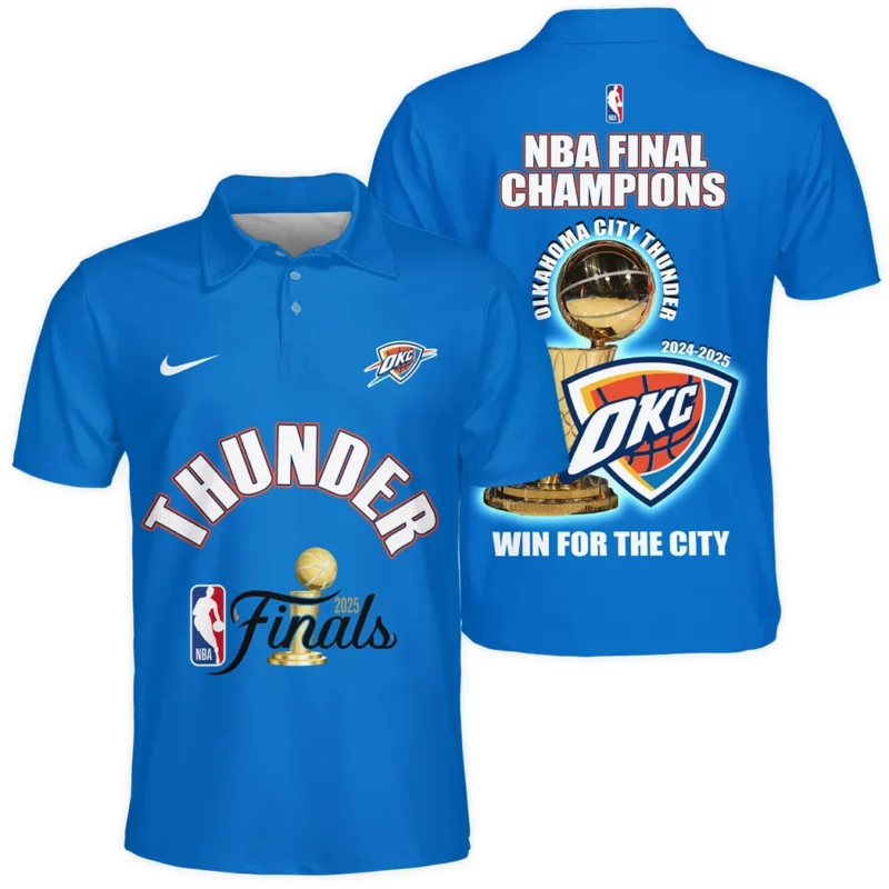 Basketball Club Polo Shirt NBA 2025 For Fan Basketball Club HVN1084OKC062325POS