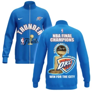 Basketball Stand Collar Jacket NBA 2025 For Fan Basketball HVN1084OKC062325SCJ