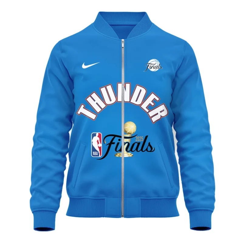 Basketball Bomber Jacket NBA 2025 For Fan Basketball HVN1085OKC062325BOB - Image 2