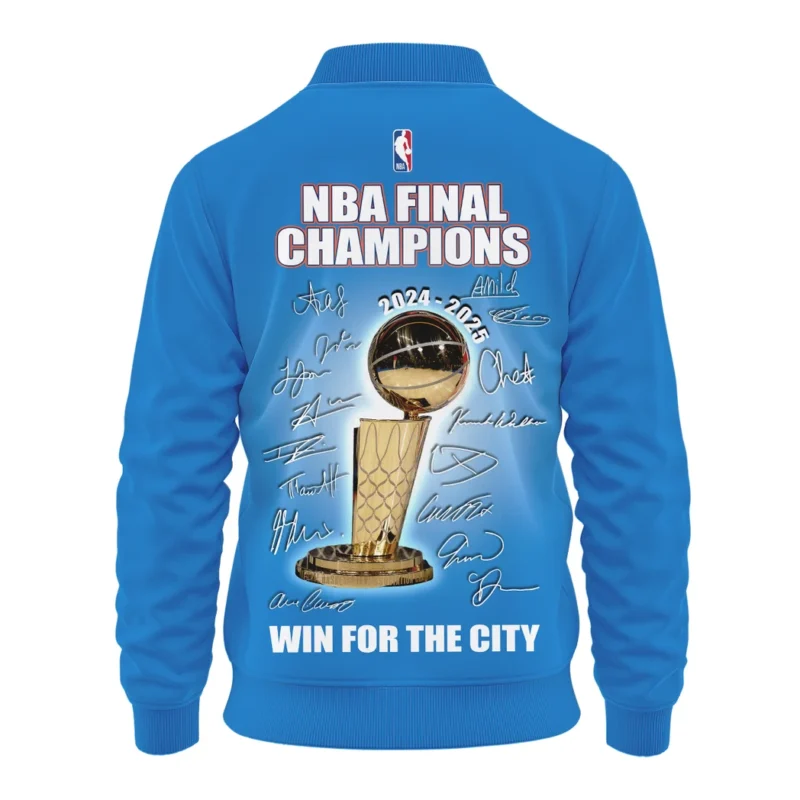 Basketball Bomber Jacket NBA 2025 For Fan Basketball HVN1085OKC062325BOB - Image 3